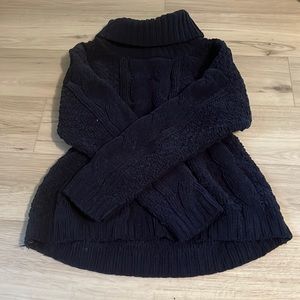 Just madison navy blue turtle neck sweater